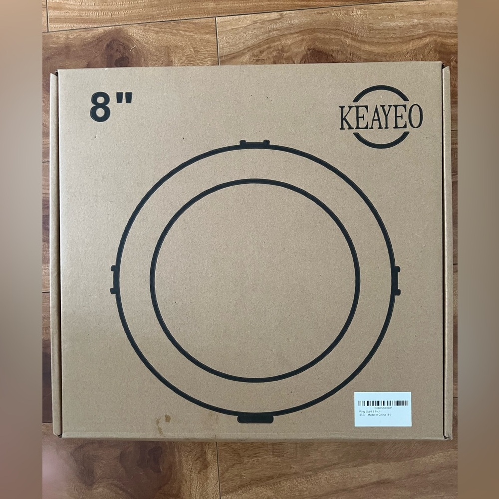 Keayeo 8 Inch Ring Light BRAND NEW IN BOX - Picture 10 of 10